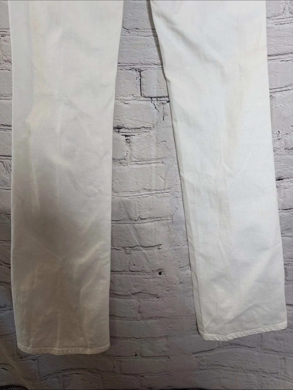 Tory Burch White Distressed Bootcut Jeans Size 27 Excellent Condition